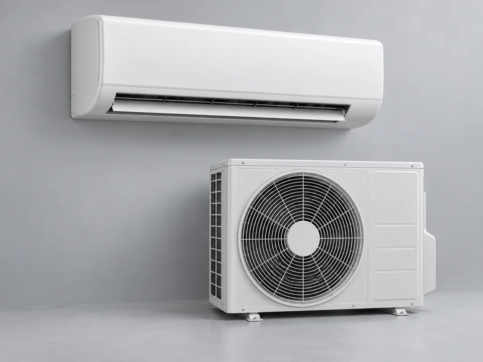 Split-system cooling units and matching outdoor equipment.