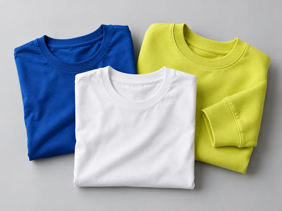 T-shirts, sweatshirts, and versatile clothing basics.